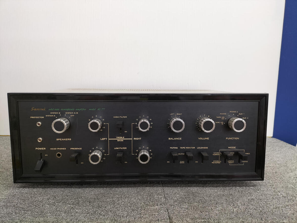 Sansui AU-777 サンスイステリオアンプ 100V Sansui AU-777 サンスイステリオアンプ 100V Sansui AU-777