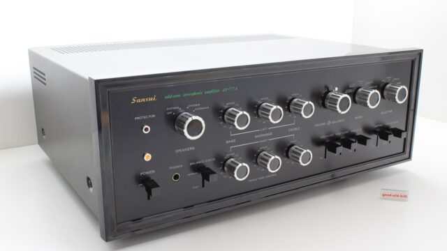 Sansui AU-777A: elegância sonora e refinamento no áudio vintage