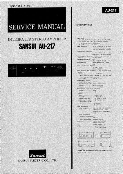 Sansui AU-217