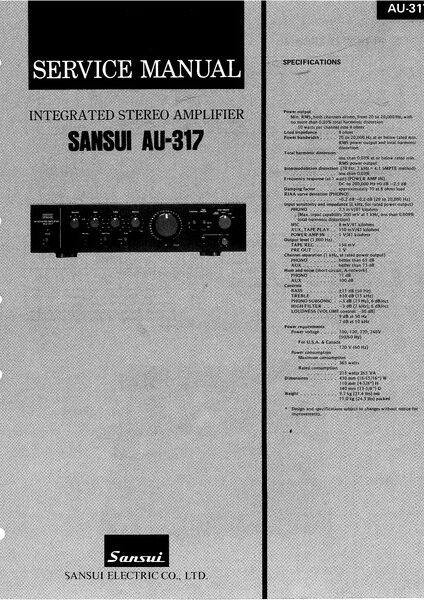 Sansui AU-317