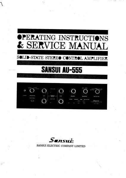 Sansui AU-555