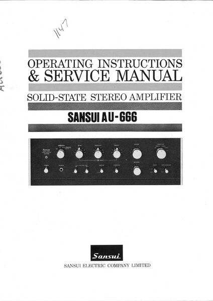 Sansui AU-666