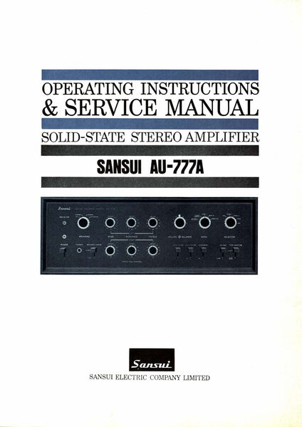 Sansui AU-777A