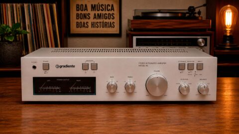 Gradiente Model 86: o clássico compacto da linha Compo com VUs