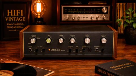 Sansui AU-505: o clássico que merece mais reconhecimento
