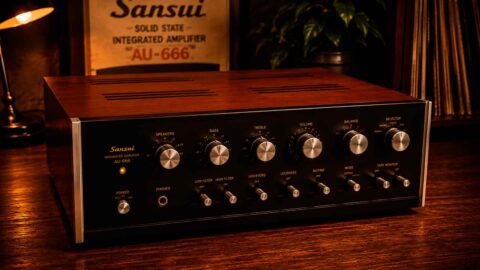 Sansui AU-666: Elegância e potência em um clássico do áudio vintage