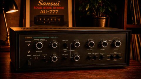 Sansui AU-777: o som envolvente de um clássico do áudio vintage