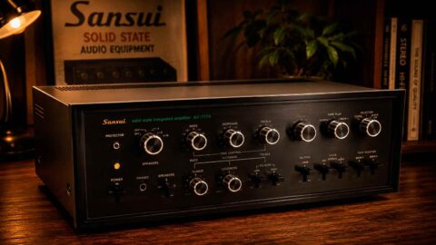 Sansui AU-777A: elegância sonora e refinamento no áudio vintage