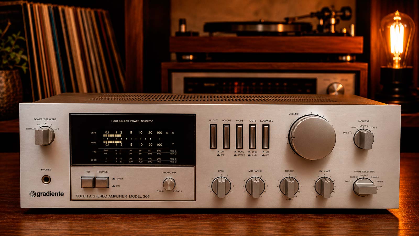 Gradiente Model 366 Super A: o amplificador que marcou o auge da Gradiente